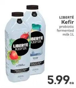 IGA Liberté kefir probiotic fermented milk offer