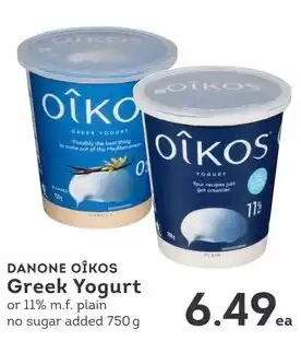 IGA Danone oikos greek yogurt offer