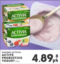 IGA Danone activia active probiotics yogurt offer