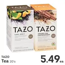 IGA Tazo tea offer