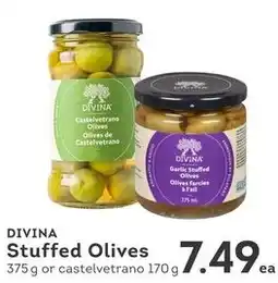 IGA Divina stuffed olives offer