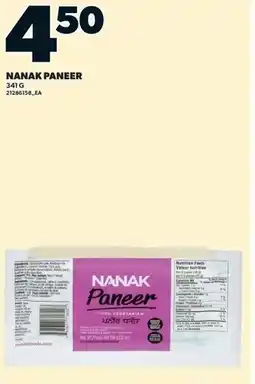 Loblaws Nanak paneer offer