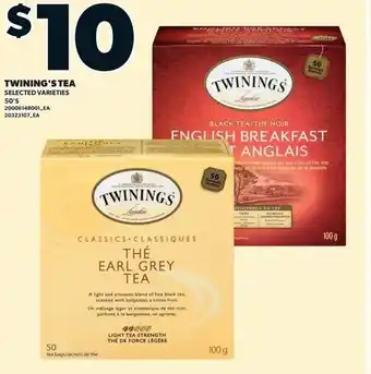 Loblaws Twining's tea offer