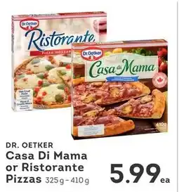 IGA Dr. oetker casa di mama or ristorante pizzas offer