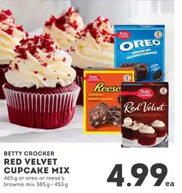 IGA Betty crocker red velvet cupcake mix offer