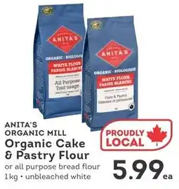 IGA Anita's organic mill organic cake & pastry flour offer