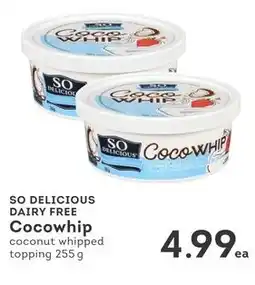 IGA So delicious dairy free cocowhip offer