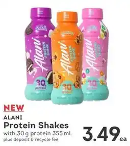 IGA Alani protein shakes offer