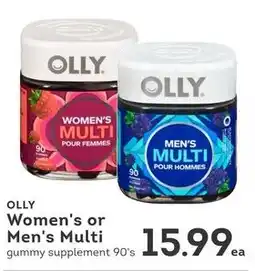 IGA Olly women's or men's multi offer