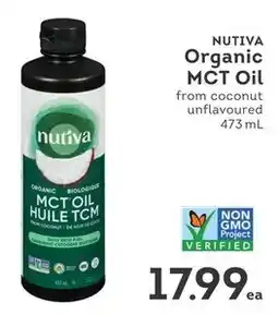 IGA Nutiva organic mct oil offer