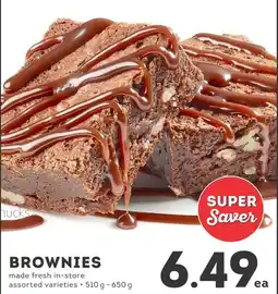 IGA Brownies offer