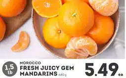 IGA Morocco fresh juicy gem mandarins offer