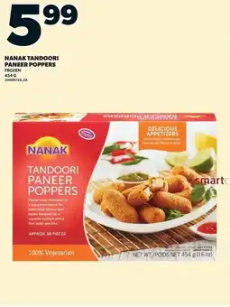 Loblaws Nanak tandoori paneer poppers offer