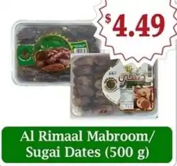 Atiya's Fresh Farm Al Rimaal Mabroom/ Sugai Dates offer