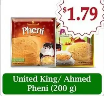 Atiya's Fresh Farm United King/ Ahmed Pheni offer