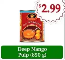 Atiya's Fresh Farm Deep Mango Pulp offer