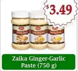 Atiya's Fresh Farm Zaika Ginger-Garlic Paste offer