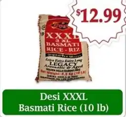 Atiya's Fresh Farm Desi XXXL Basmati Rice offer