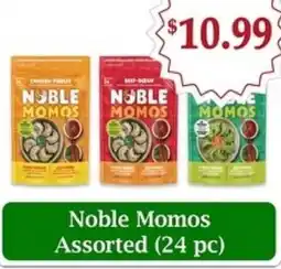 Atiya's Fresh Farm Noble Momos Assorted offer