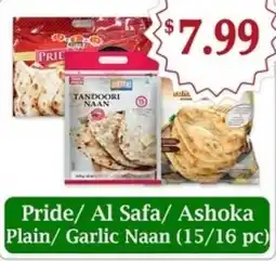 Atiya's Fresh Farm Pride/ Al Safa/ Ashoka Plain/Garlic Naan offer