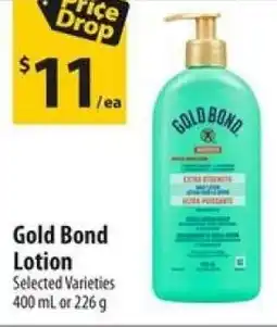 Co-op Gold Bond Lotion offer