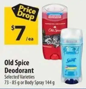 Co-op Old Spice Deodorant offer