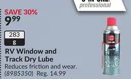 Princess Auto RV Window and Track Dry Lube offer