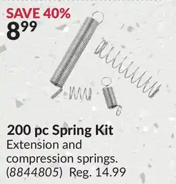 Princess Auto 200 pc Spring Kit offer