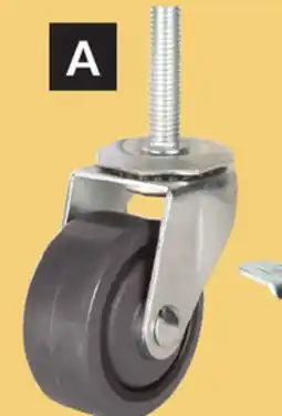 Princess Auto Precision-Bearing Threaded-Stem Casters offer