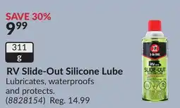 Princess Auto RV Slide-Out Silicone Lube offer