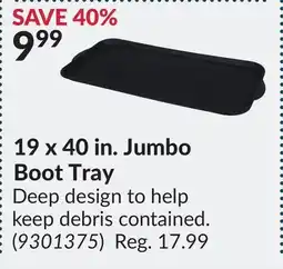 Princess Auto 19 x 40 in. Jumbo Boot Tray offer