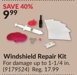 Princess Auto Windshield Repair Kit offer