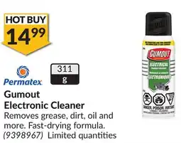 Princess Auto Gumout Electronic Cleaner offer