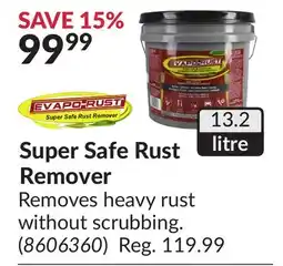 Princess Auto Super Safe Rust Remover offer