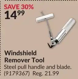 Princess Auto Windshield Remover Tool offer