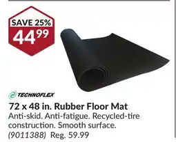 Princess Auto 72 x 48 in. Rubber Floor Mat offer