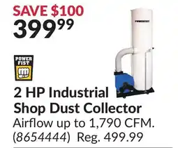 Princess Auto 2 HP Industrial Shop Dust Collector offer