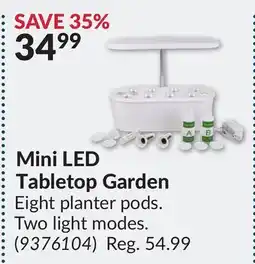 Princess Auto Mini LED Tabletop Garden offer