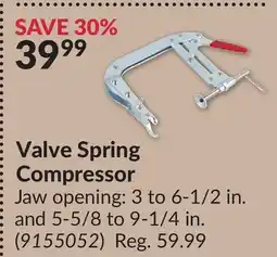 Princess Auto Valve Spring Compressor offer