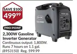 Princess Auto 2, 300W Gasoline Inverter Generator offer