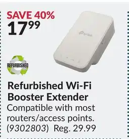 Princess Auto Refurbished Wi-Fi Booster Extender offer