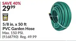 Princess Auto 5/8 in. x 50 PVC Garden Hose offer