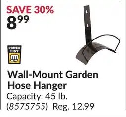 Princess Auto Wall-Mount Garden Hose Hanger offer