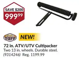 Princess Auto 72 in. ATV/UTV Cultipacker offer