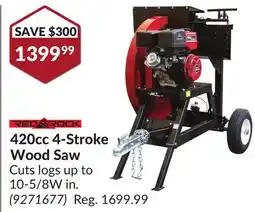 Princess Auto 420cc 4-Stroke Wood Saw offer