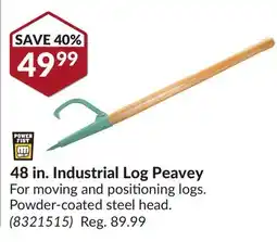 Princess Auto Industrial Log Peavey offer