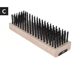 Princess Auto Blacksmithing Wire Brushes offer