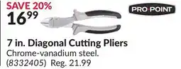 Princess Auto 7 in. Diagonal Cutting Pliers offer