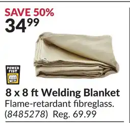 Princess Auto 8 x 8 ft Welding Blanket offer