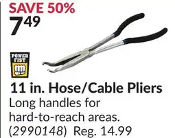 Princess Auto 11 in. Hose/Cable Pliers offer